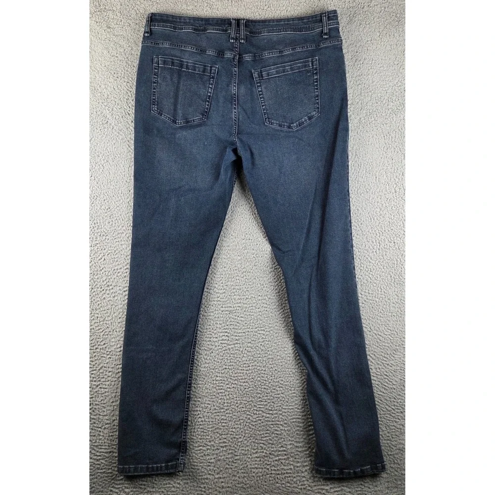 The Perfect Jean NYC Jeans Mens 40x36 (39x35) Blue‎ Slim Fit Stretch